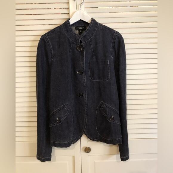 Talbots Linen Blazer - Picture 2 of 6